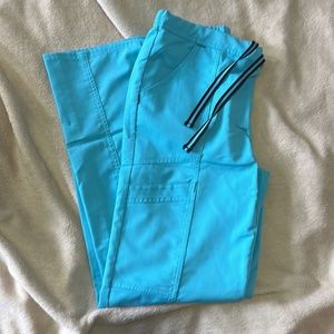 Light Blue Scrub Pants